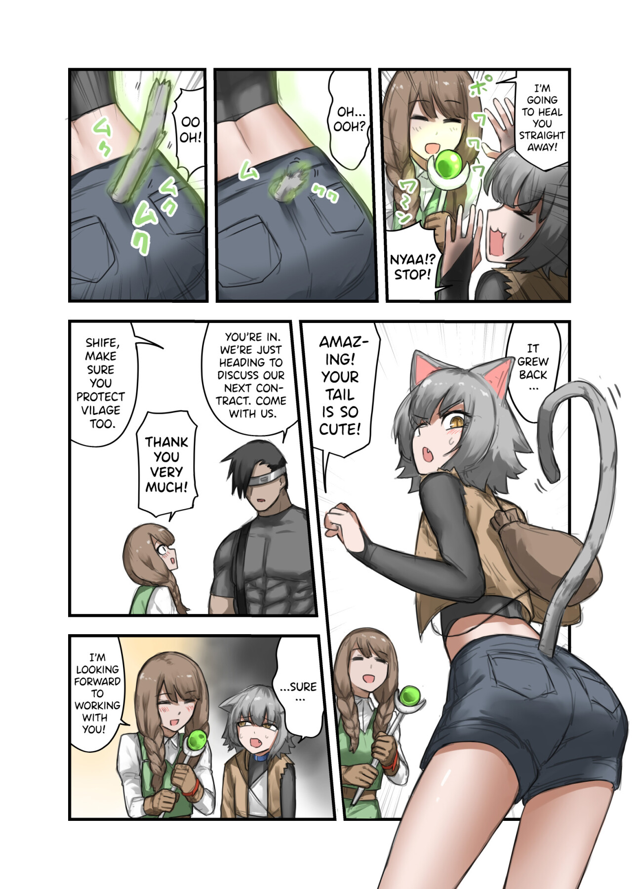 Hentai Manga Comic-One Week With a Hero The Knight Captain Edition-Read-6